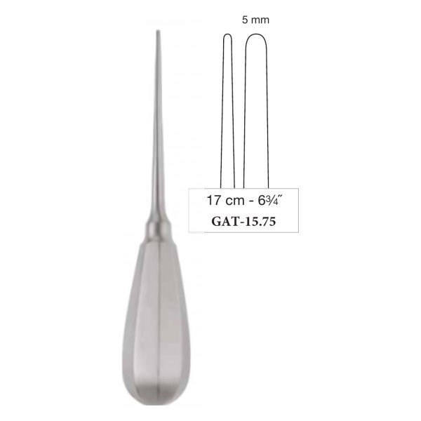 Goldman Septum Fracture Elevator 5 mm, 17 cm Goldman Septum Fracture Elevator 5 mm, 17 cm