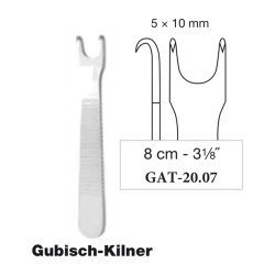 Gubisch-Kilner Alar Retractor 5 x 10 mm, 8 cm - 3-1/8˝ Gubisch-Kilner Alar Retractor 5 x 10 mm, 8 cm - 3-1/8˝