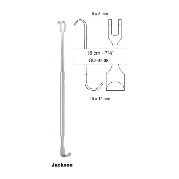 Jackson Retractor, 18 cm - 7-1/8˝