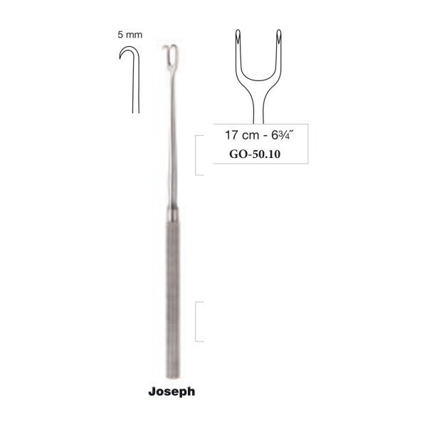 Joseph Delicate Retractor 17 cm - 6-3/4˝, 10 x 5 mm
