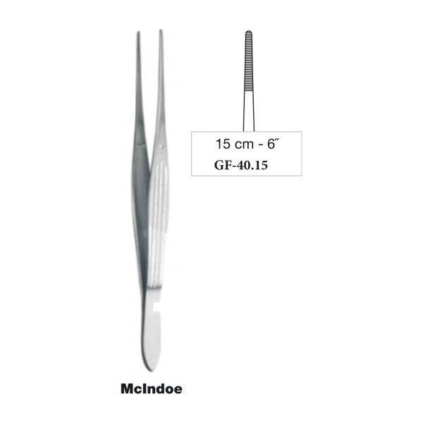 McIndoe Forceps Serrated 15 cm - 6˝