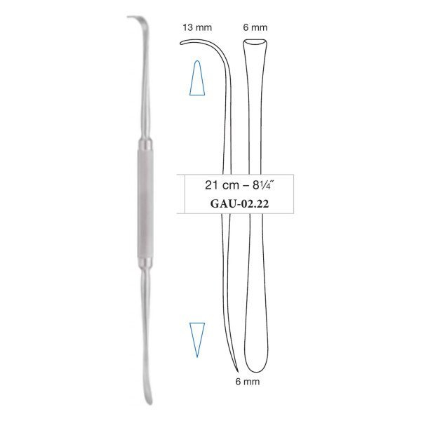 Obwegeser-Freer Raspatory 6 x 13 mm, Double Ended, 21 cm Obwegeser-Freer Raspatory 6 x 13 mm, Double Ended, 21 cm