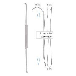 Obwegeser-Freer Raspatory 6 x 17 mm, Double Ended, 21 cm
