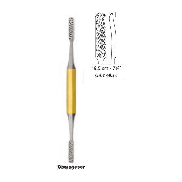 Obwegeser Nasal Rasp 19.5 cm - 7-3/4˝, Semi-Fine (GAT-60.54) Obwegeser Nasal Rasp 19.5 cm - 7-3/4˝, Semi-Fine (GAT-60.54)