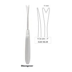 Obwegeser Raspatory 17.5 cm - 7˝, 11 mm, Forked (GAU-02.10)