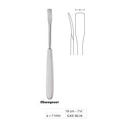 Obwegeser Raspatory 18 cm - 7-1/8˝, 11 mm (GAU-02.34) Obwegeser Raspatory 18 cm - 7-1/8˝, 11 mm (GAU-02.34)