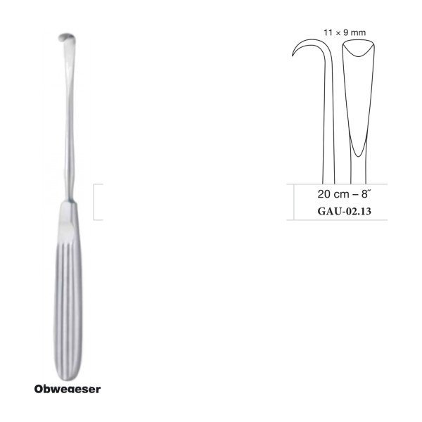 Obwegeser Raspatory 20 cm - 8˝, 11 x 9 mm Obwegeser Raspatory 20 cm - 8˝, 11 x 9 mm