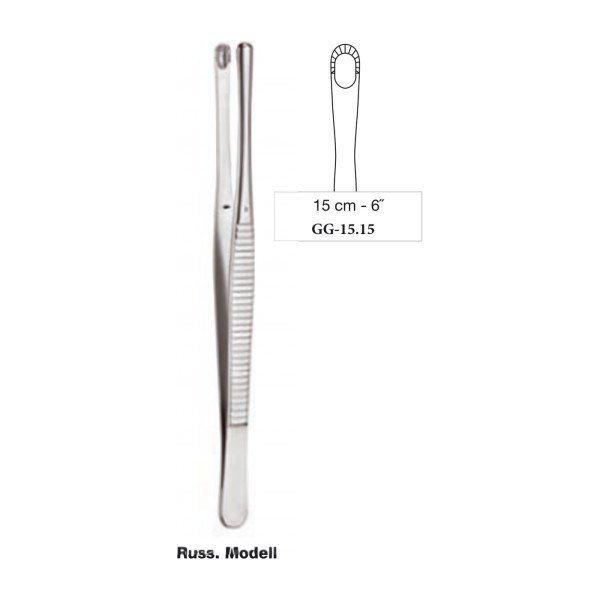 Russian Tissue Forceps 15 cm - 6˝