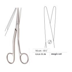 Cottle Dorsal Scissors, Angular, 16 cm - 6-1/4˝