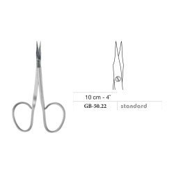 Stevens Ribbon Scissors, Sharp, Straight, Standard, 10 cm - 4˝ Stevens Ribbon Scissors, Sharp, Straight, Standard, 10 cm - 4˝