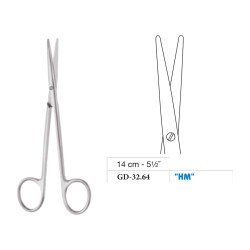 Metzenbaum Scissors, Straight, Tungsten Carbide, 14 cm - 5-1/2˝ Metzenbaum Scissors, Straight, Tungsten Carbide, 14 cm - 5-1/2˝
