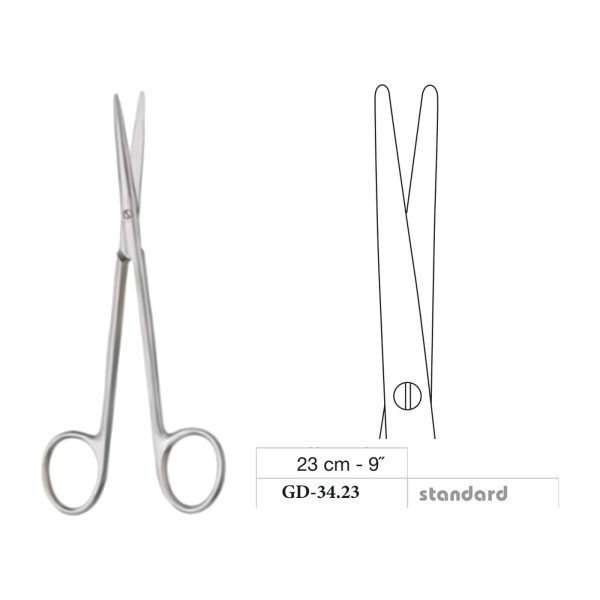 Metzenbaum-Slim Scissors, Straight, Standard, 23 cm - 9˝ Metzenbaum-Slim Scissors, Straight, Standard, 23 cm - 9˝
