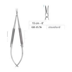 Micro Dissecting Scissors, Straight, 15 cm - 6˝