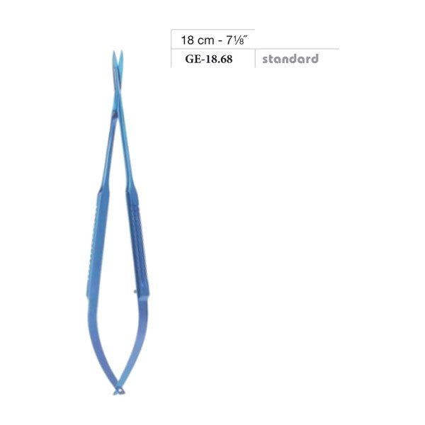Micro Dissecting Scissors, Titanium, Straight, 18 cm - 7-1/8˝