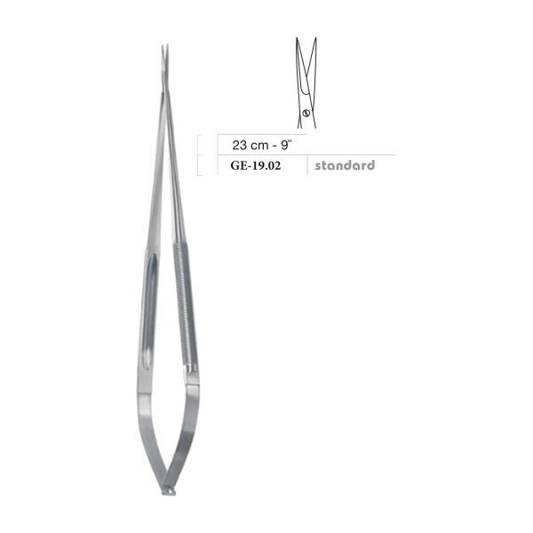 Micro Dissecting Scissors, Straight, 23 cm - 9˝