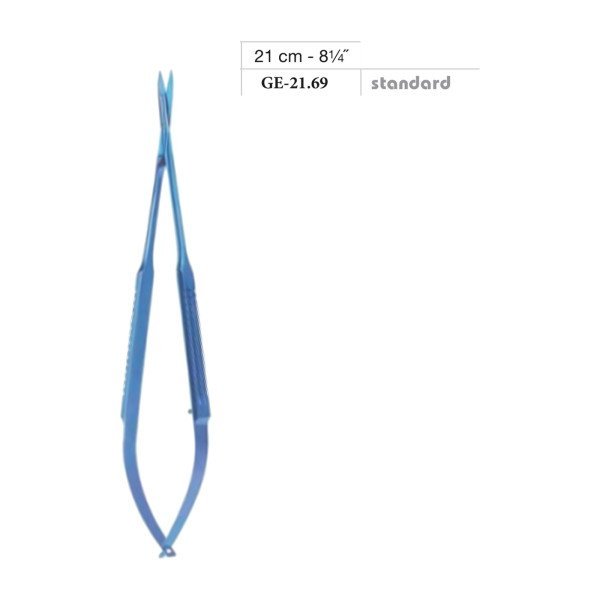 Micro Dissecting Scissors, Titanium, Curved, 21 cm - 8-1/4˝