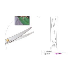 Mayo Operating Scissors, Straight, Supercut, 17 cm - 6-3/4˝ Mayo Operating Scissors, Straight, Supercut, 17 cm - 6-3/4˝