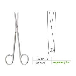 Metzenbaum-Slim Scissors, Straight, Supercut Plus, 23 cm - 9˝
