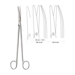 Metzenbaum-Slim Scissors, Curved, Supercut, 26 cm - 10-1/4˝