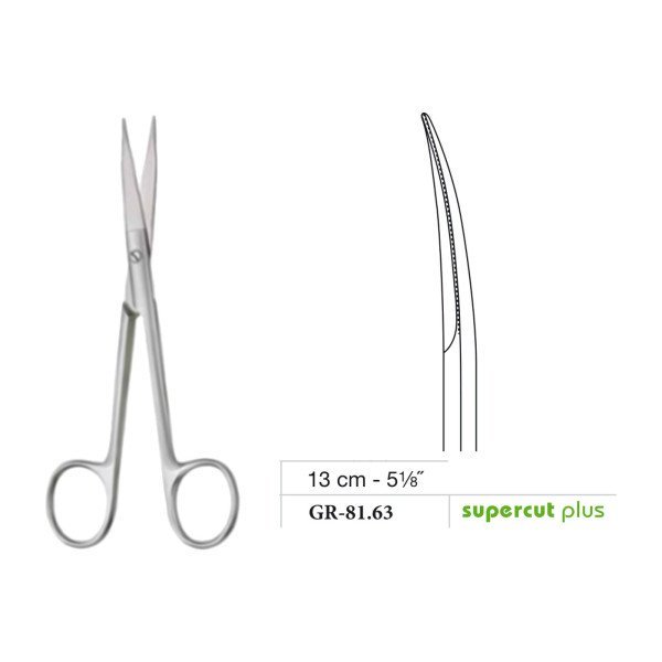 Fox Scissors, Curved, Supercut Plus, 13 cm - 5-1/8˝