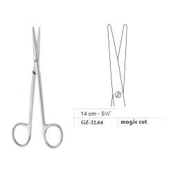 Metzenbaum Scissors, Straight, Magic Cut, 14 cm - 5-1/2˝ Metzenbaum Scissors, Straight, Magic Cut, 14 cm - 5-1/2˝