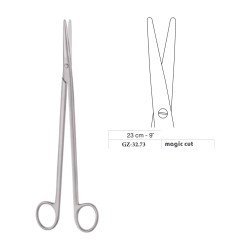 Metzenbaum Scissors, Straight, Magic Cut, 23 cm - 9˝ Metzenbaum Scissors, Straight, Magic Cut, 23 cm - 9˝