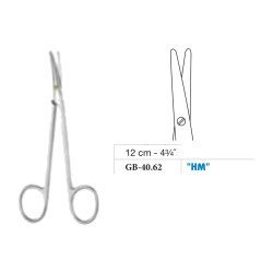 Metzenbaum Baby Scissors, Straight, Tungsten Carbide, 12 cm - 4-3/4˝ Metzenbaum Baby Scissors, Straight, Tungsten Carbide, 12 cm - 4-3/4˝