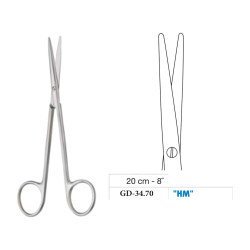 Metzenbaum-Slim Scissors, Straight, Tungsten Carbide, 20 cm - 8˝ Metzenbaum-Slim Scissors, Straight, Tungsten Carbide, 20 cm - 8˝