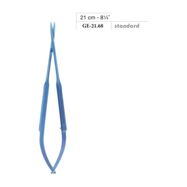 Micro Dissecting Scissors, Titanium, Straight, 21 cm - 8-1/4˝ Micro Dissecting Scissors, Titanium, Straight, 21 cm - 8-1/4˝