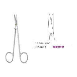 Metzenbaum Baby Scissors, Straight, Supercut, 12 cm - 4-3/4˝ Metzenbaum Baby Scissors, Straight, Supercut, 12 cm - 4-3/4˝