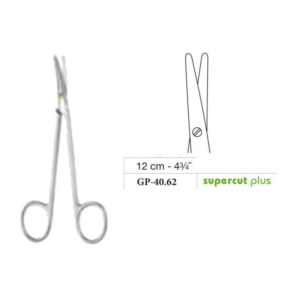 Metzenbaum Baby Scissors, Straight, Supercut Plus, 12 cm - 4-3/4˝ Metzenbaum Baby Scissors, Straight, Supercut Plus, 12 cm - 4-3/4˝