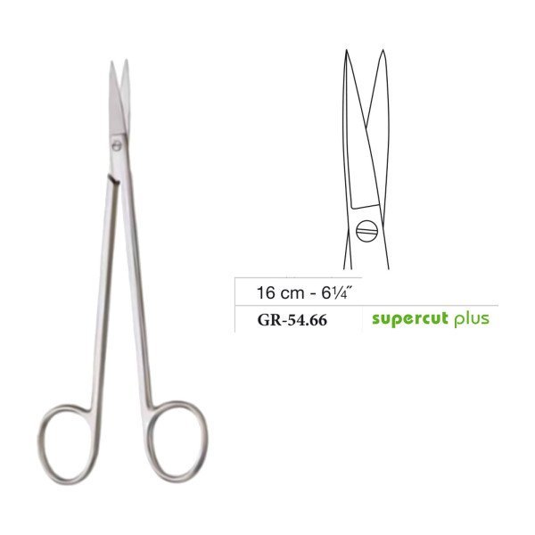 Kelly Scissors, Straight, Supercut Plus, 16 cm - 6-1/4˝