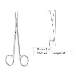 Metzenbaum Scissors, Straight, Magic Cut, 18 cm - 7-1/8˝
