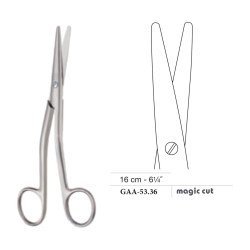 Cottle Dorsal Scissors, Angular, 16 cm - 6-1/4˝