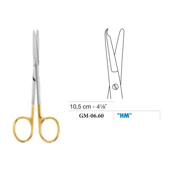 Spencer Stitch Scissors, Straight, Tungsten Carbide, 10.5 cm - 4-1/8˝