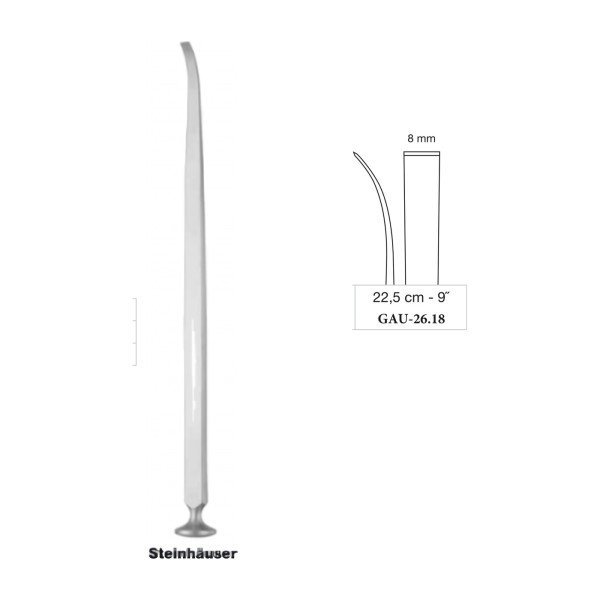 Steinhäuser Orbital Osteotome 22.5 cm - 9˝, 8 mm