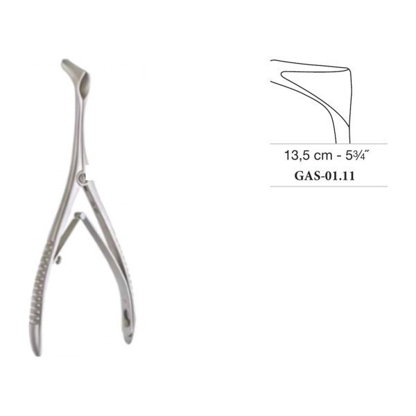 Tieck-Halle Nasal Speculum for Infants, 13.5 cm - 5-3/4˝