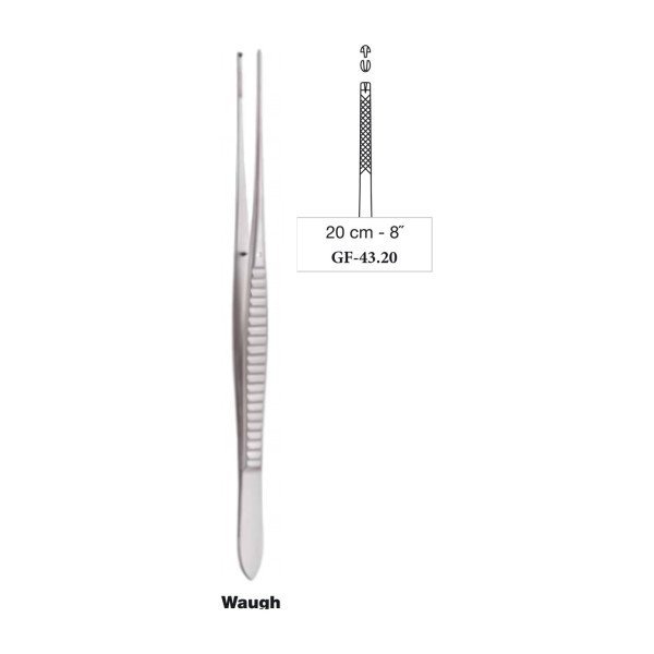 Waugh Tissue Forceps 20 cm - 8˝