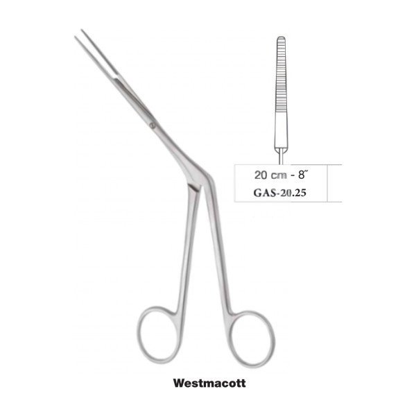 Westmacott Nasal Dressing Forceps 20 cm - 8˝, Standard Pattern Westmacott Nasal Dressing Forceps 20 cm - 8˝, Standard Pattern