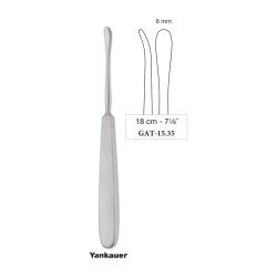 Yankauer Septum Elevator 18 cm - 7-1/8˝, 6 mm