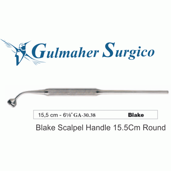 Blake Scalpel Handle 15.5cm Round Handle Blake Scalpel Handle 15.5cm Round Handle