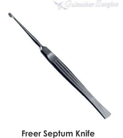  Freer Septum Knife, D-Shaped 16cm