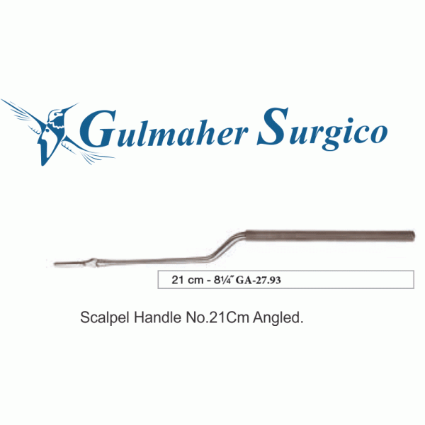 Scalpel Handle bayonet Shape 8 1/4"- 21cm Scalpel Handle bayonet Shape 8 1/4"- 21cm