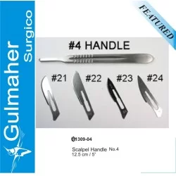SCALPEL HANDLE NO. 4, STANDARD