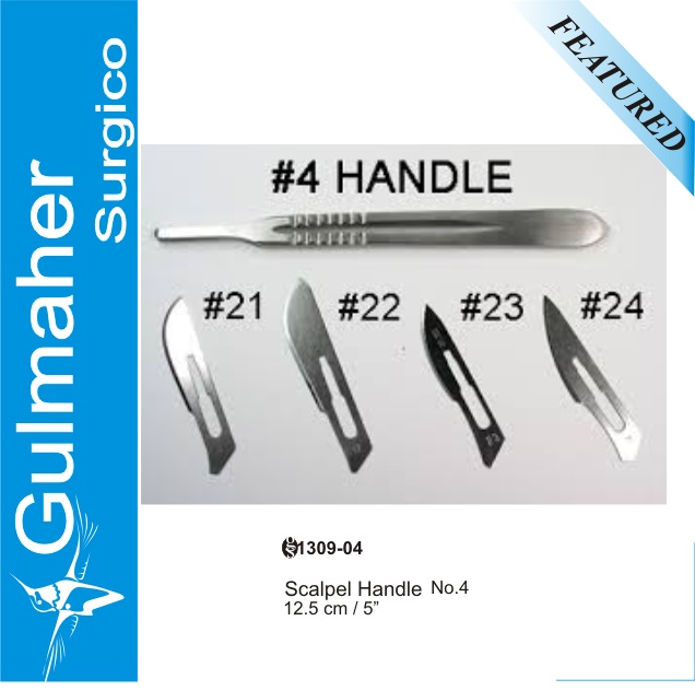 Scalpel Handle, No. 4