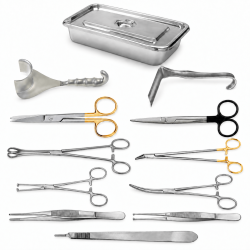 Cesarean Section (C-Section) Instrument Set – 20 Pcs Surgical Tray