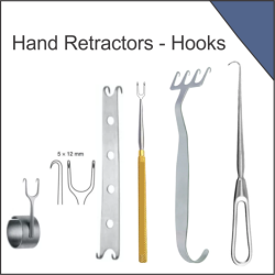 Hand Retractors - Hooks