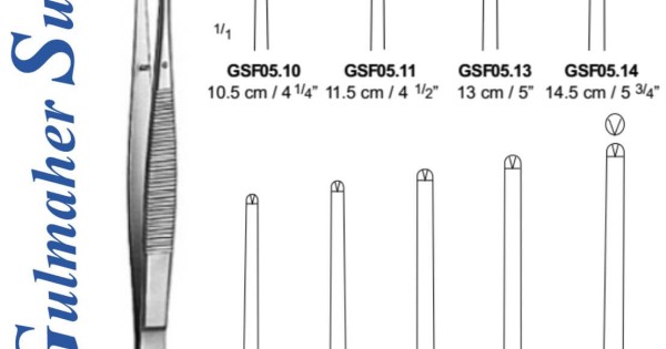 Plastic Tweezers Forceps General Purpose 5-3/4