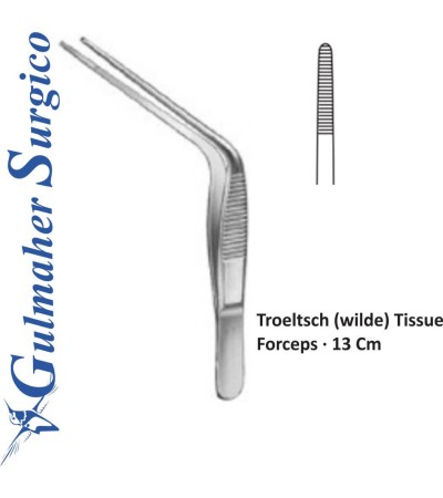 Troeltsch (wilde) Tissue Forceps · 13 Cm