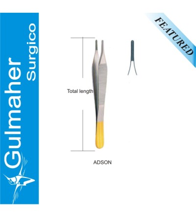 Adson Dressing - Thumb Tissue Forceps.